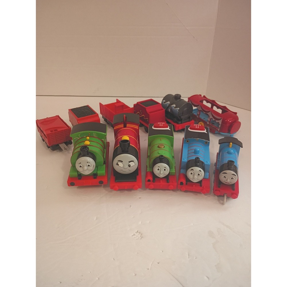Thomas & Friends TrackMaster Motorized Train Lot Thomas Percy James 10pc Set